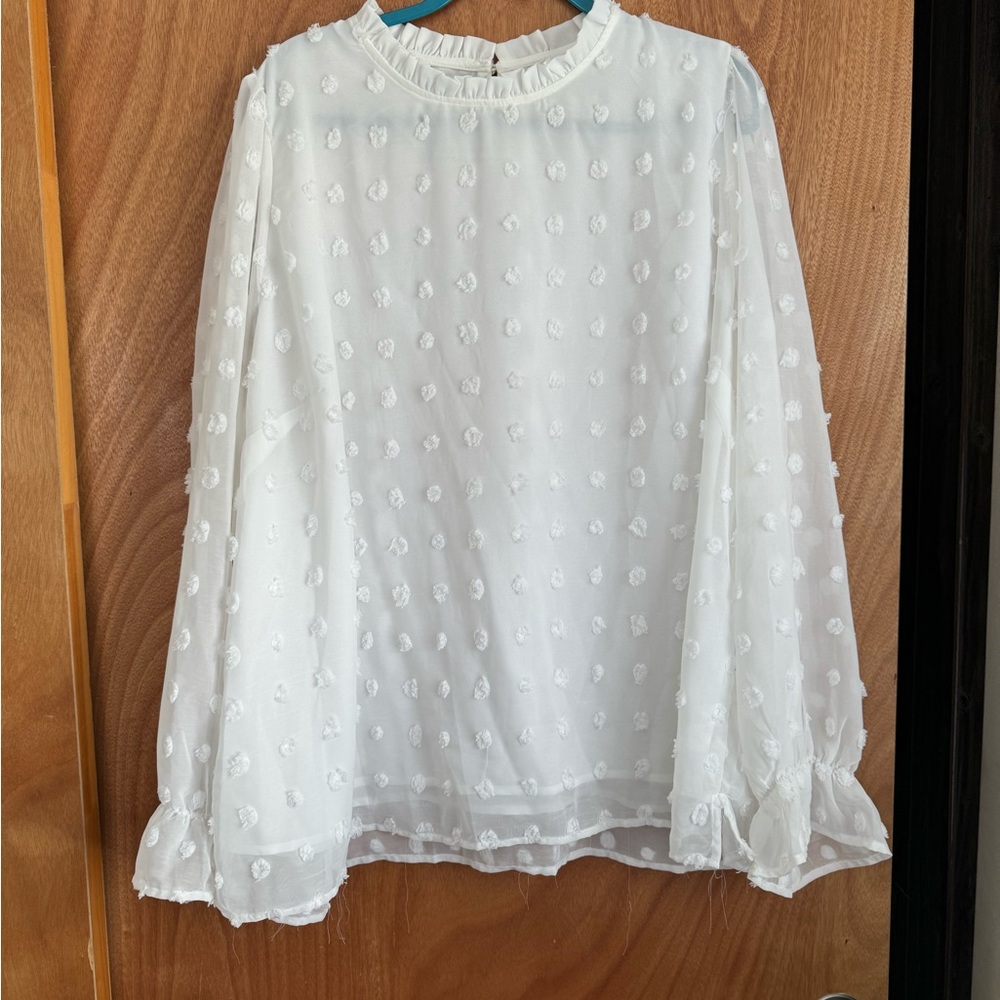 Chic Soul white blouse